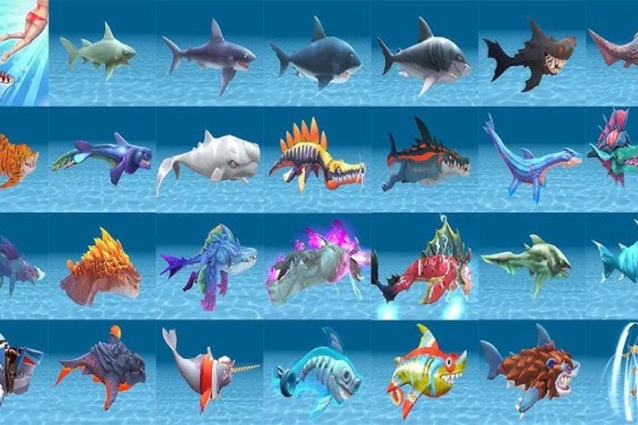 Banner Hack Game Hungry Shark Evolution 2