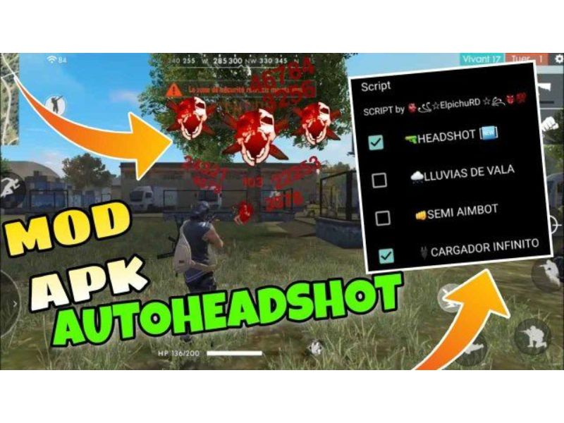 Auto Headshot & Aimbot Trong Hack Free Fire