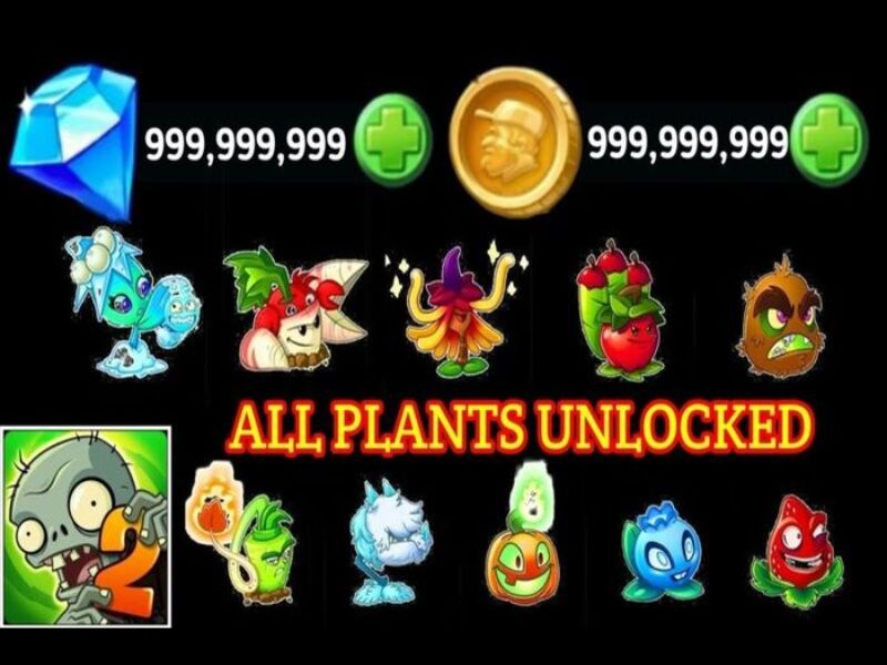 Tính Năng Nổi Bật Của Hack Plants VS Zombie 2