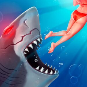 Tải Hungry Shark Evolution Mod APK (Hack Full Tiền, Kim Cương) V12.8.4