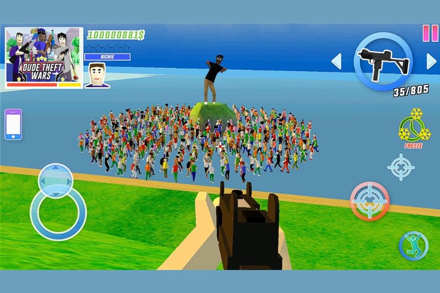 Banner Hack Dude Theft Wars 2