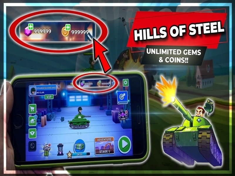 Các tính năng MOD của game Hills Of Steel