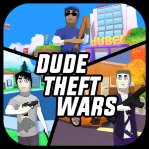 Tải Dude Theft Wars Mod APK (Hack Vô Hạn Tiền, Menu) v0.9.0.9e2