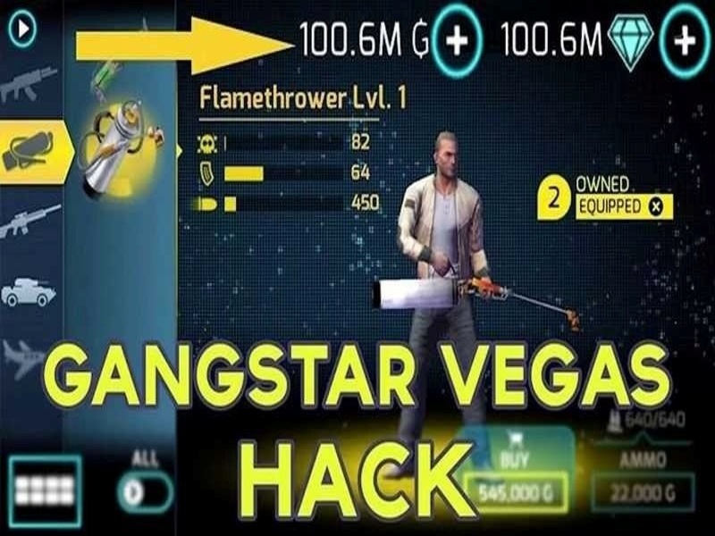 Tính Năng Nổi Bật Có Trong Hack Gangstar Vegas