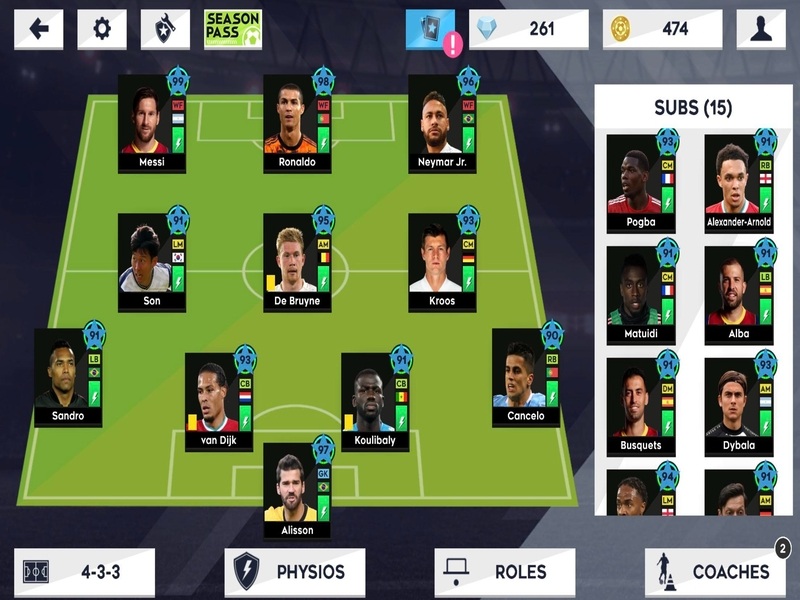 Dream League Soccer 2019 MOD Tiger Vô Hạn Tiền