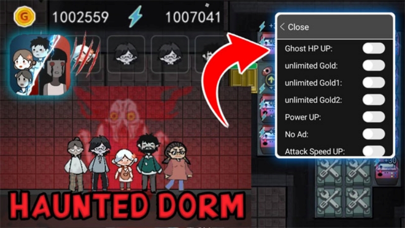 haunted dorm hack