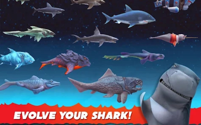 hungry shark evolution hack
