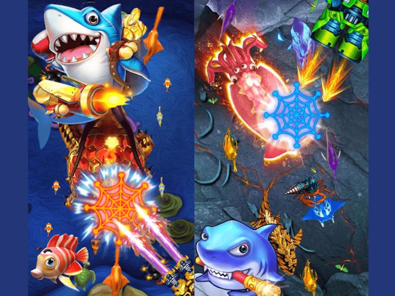 Đa dạng các loại cá trong Rainbow Fish Apk