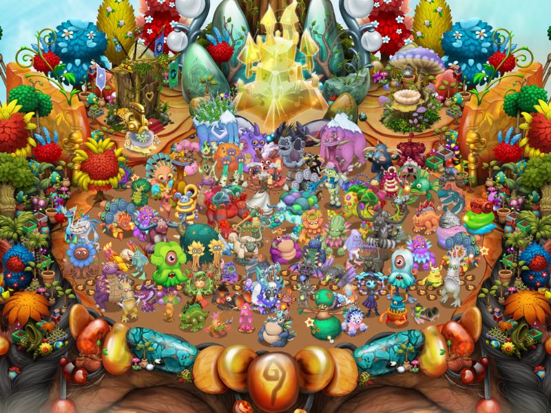 Hàng Trăm Quái Vật Độc Đáo Trong My Singing Monsters 