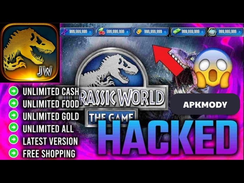 Những Tính Năng Nổi Bật Của Phiên Bản Hack Jurassic World Mod