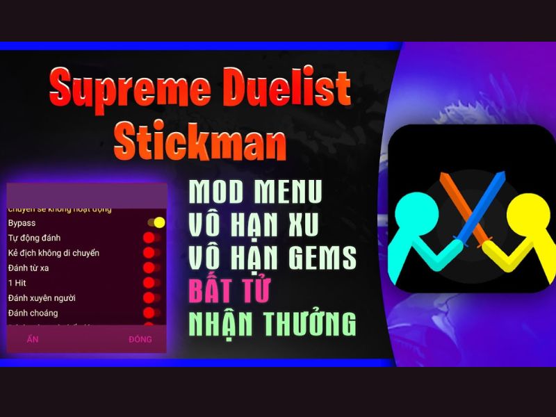 Những Tính Năng Nổi Bật Của Phiên Bản Hack Supreme Duelist Stickman