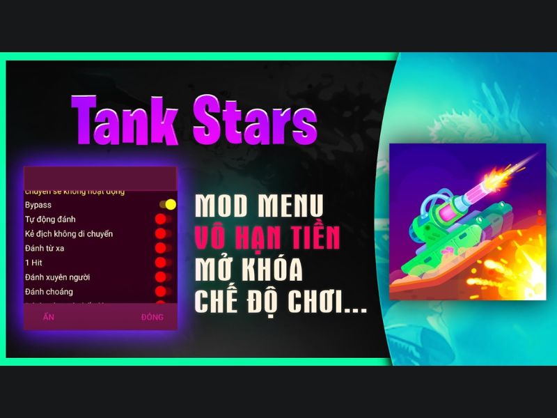 Những tính năng nổi bật của phiên bản Hack Tank Star