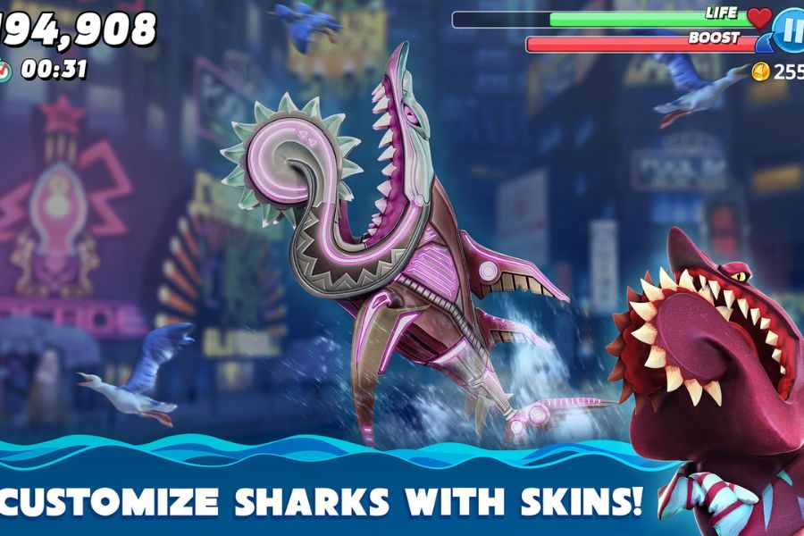 banner Hungry Shark World Hack