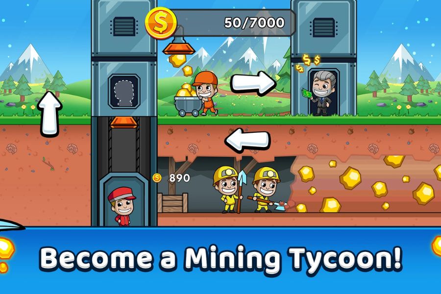 banner Idle Miner Tycoon Mod APK