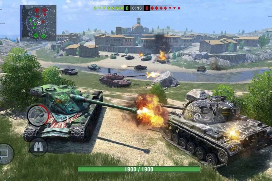 Banner World of Tanks Blitz Mod Apk