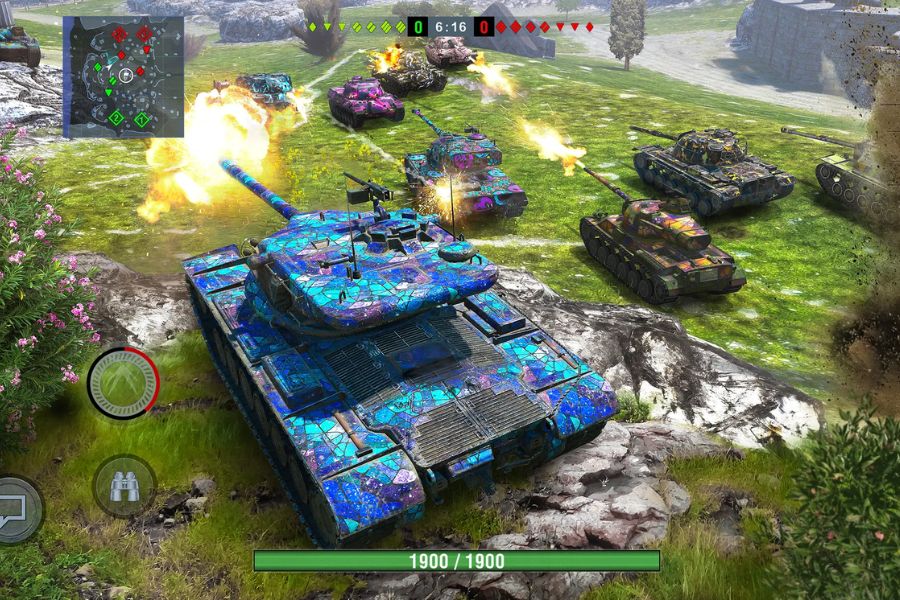Banner World of Tanks Blitz Mod Apk