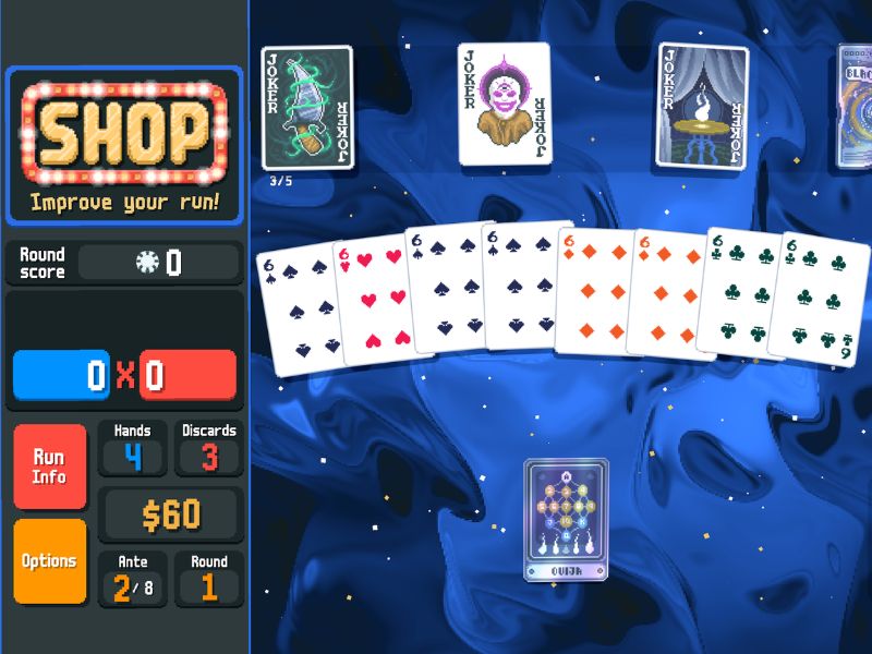 Khám Phá Cửa Hàng Balatro Trong Balatro