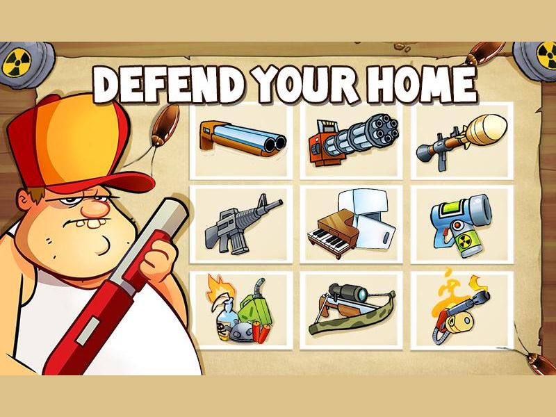 Kho vũ khí trong Swamp Attack 2