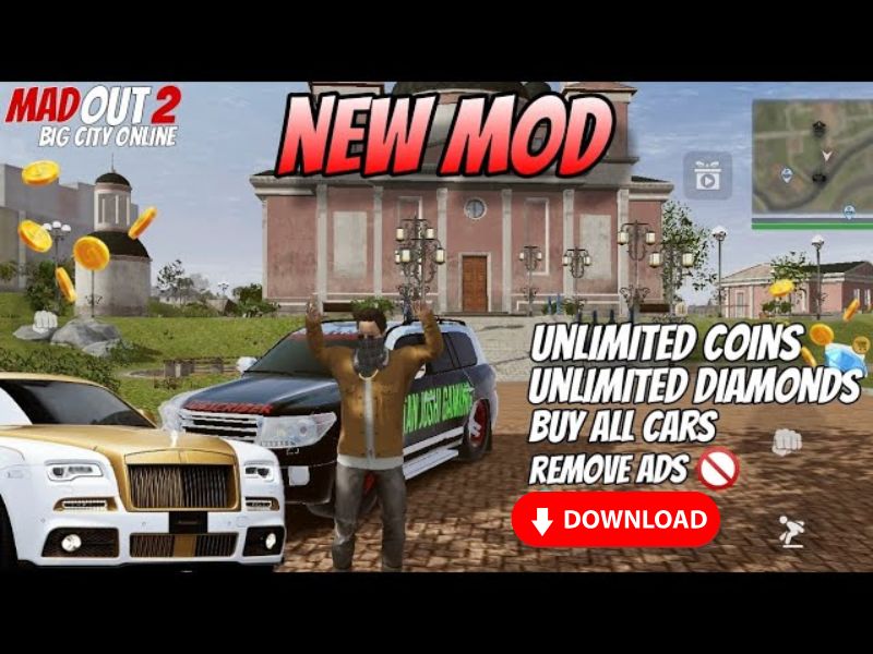 Những Tính Năng Nổi Bật Có Trong Phiên Bản MadOut2 Mod APK