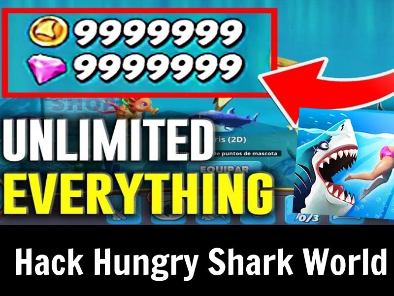 Tính Năng Nổi Bật Của Phiên Bản Hungry Shark World Hack