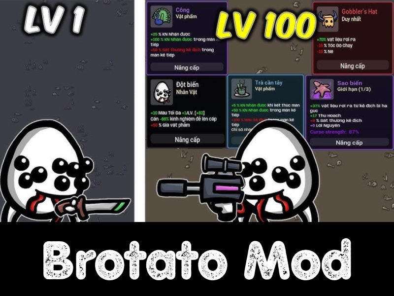 Những Tính Năng Nổi Bật Có Trong Phiên Bản Brotato MOD APK