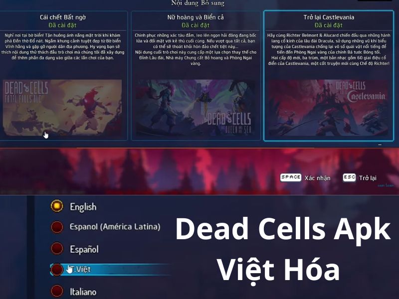 Việt hóa trong Dead Cells