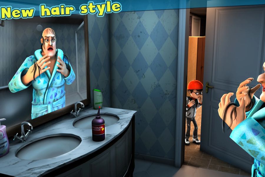 banner Scary Teacher 3D MOD APK