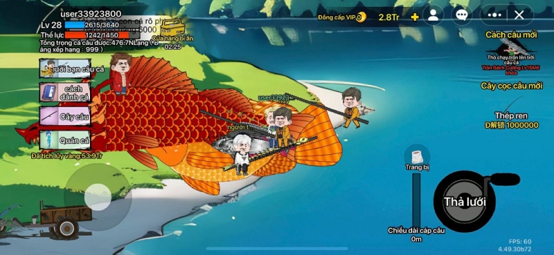 Câu Cá Vạn Cân mod apk