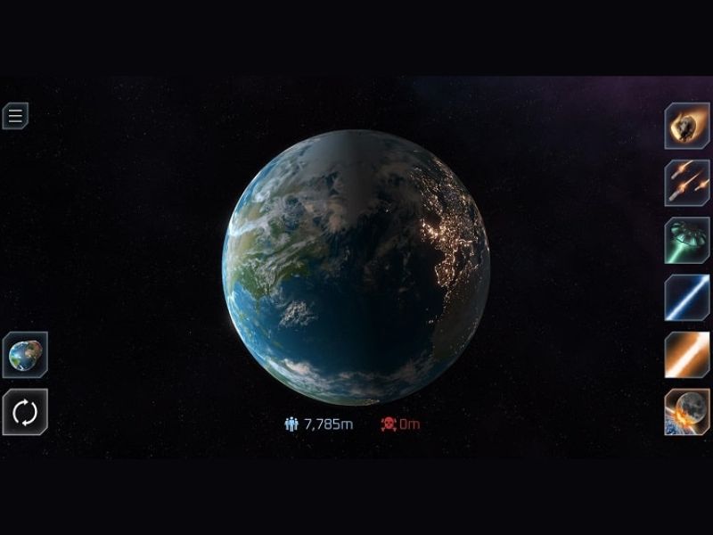 Hệ thống vũ khí đa dạng trong Solar Smash 