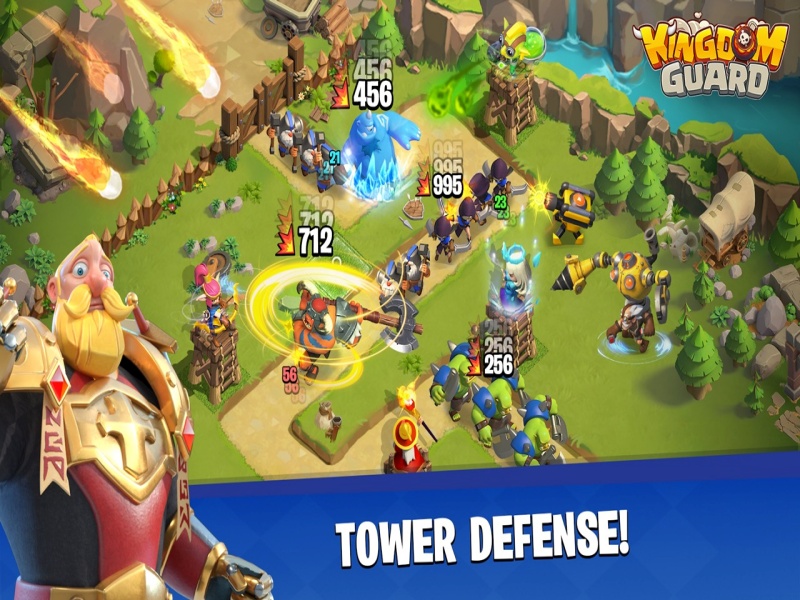 Chi&ecirc;u mộ tướng lĩnh chỉ huy qu&acirc;n đội trong Game Kingdom Guard