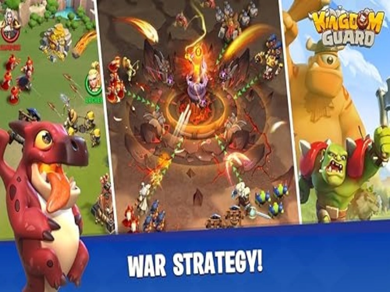 Bước v&agrave;o cuộc chiến bảo vệ vương quốc trong Game Kingdom Guard Mod