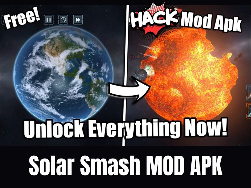 Những Tính Năng Nổi Bật Của Phiên Bản Solar Smash MOD APK