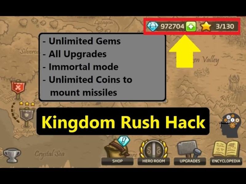 Những Tính Năng Nổi Bật Có Trong Phiên Bản Kingdom Rush MOD APK