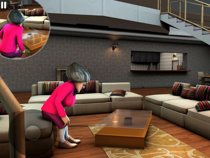 Phong cách chơi giải đố vui tươi và kinh dị trong Scary Teacher 3D