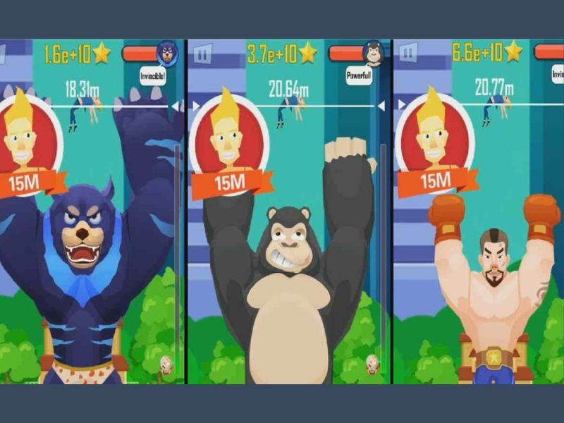 Nâng Cấp Nhân Vật Để Bay Cao Hơn trong Buddy Toss